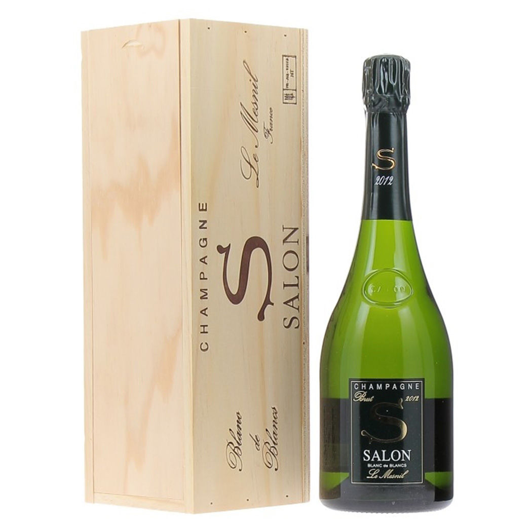 Champagne Blanc de Blancs Salon Cuvée S Le Meslin 2012 , De Lamotte in  cassetta di legno, Acquista Online